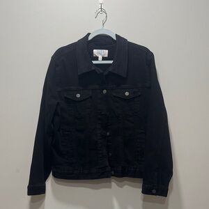 Women’s Black Denim Jacket